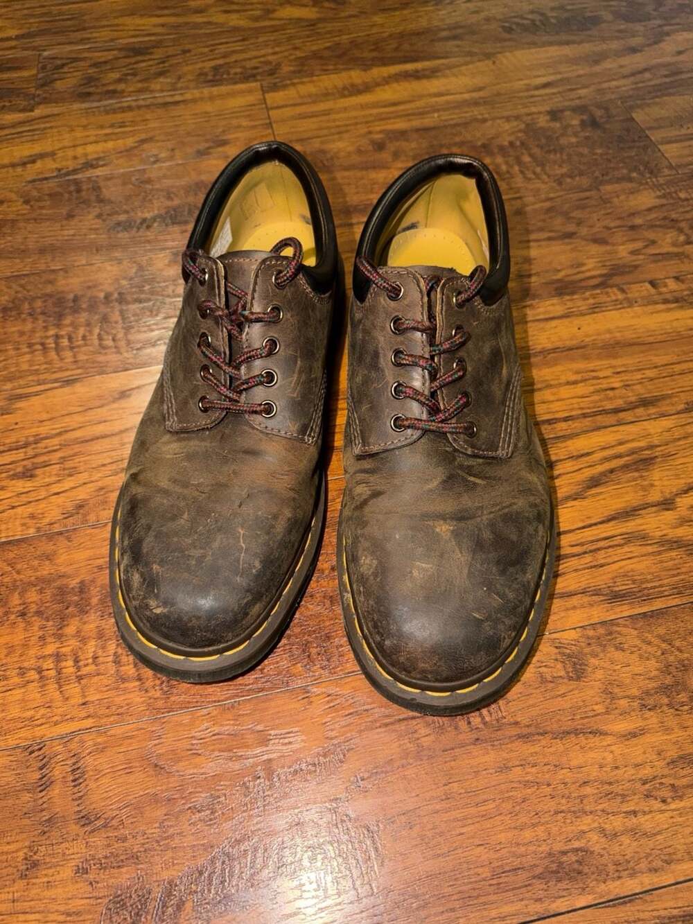 Dr. Martens 8053 Crazy Horse Leather Size 14 Brown Shoes